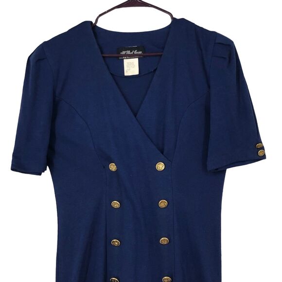 Vintage All That Jazz Roaring 20s Style Jazz Dress w/Shoulder Pads, SZ 11/12 - Picture 2 of 7